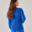 Dzianinowy sweter Palette z futerkiem
