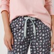 Pantaloni de pijama tipăriți "Beautiful"