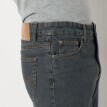 Rovné džíny s flanelovou podšívkou