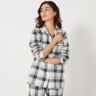 Pijama din flanelă cu imprimeu