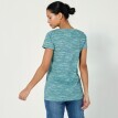 Melírované tričko s krátkymi rukávmi, z bio bavlny, eco-friendly