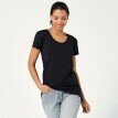 Jednofarebné tričko s krátkymi rukávmi, z bio bavlny, eco-friendly