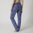 Pantaloni de pijama cu imprimeu floral