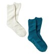 Sada 2 párů protiskluzových ponožek z buklé
