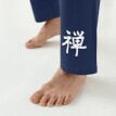 Pánské pyžamo s dlouhými rukávy, motiv bambusu