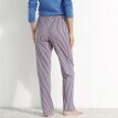 Pantaloni de pijama cu imprimeu în dungi