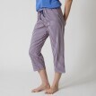 Spodnie od piżamy 3/4 z nadrukiem w paski