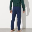 Flanelové jednofarebné pyžamové nohavice