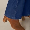 Bootcut džínsy s vysokým pásom, vnútor. dĺžka nohavíc 75 cm