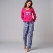 Pantaloni de pijama tipăriți "Beautiful"
