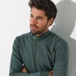 Egyszínű cipzáras pulóver
