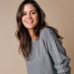 Rochie pulover, model împletitură