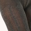 Bavlnené pančuchové nohavice s vrkočovým vzorom