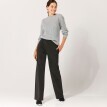 Pantaloni largi și călduroși din tricot Milano