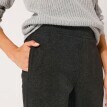 Szerokie, ciepłe spodnie z dzianiny Milano