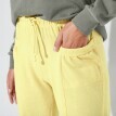 Športové nohavice z česaného moltonu, jednofarebné