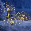 LED Zahradní zápich Magické květy