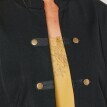 Jachetă în stil militar din tricot aerisit