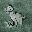 Dětská froté kolekce s výšivkou dinosaura, bavlna 380g/m2