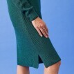 Rochie cu model tricotat simplu