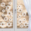 18 Decorațiuni pentru fereastră "Fulgi de zăpadă"