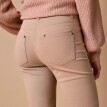 Úzké jednobarevné dlouhé kalhoty
