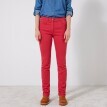 Wąskie długie spodnie w jednolitym kolorze