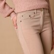 Pantaloni lungi strâmți de culoare solidă