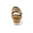 PÉDICONFORT® - Sandály na suchý zip, nízký klínový podpatek