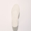 Platform tornacipő rézbetétekkel, fehér/bézs színben