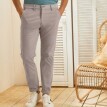 Pantaloni Chino de culoare uni
