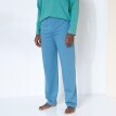 Jednofarebné pyžamové nohavice