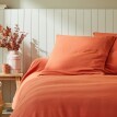 Cuvertură de pat țesută în culori solide, din bumbac