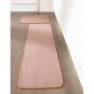 Kuchyňský koberec s z mikrovlákna, jednobarevný