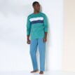 Pantaloni de pijama în culori solide