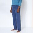 Spodnie od piżamy w jednolitym kolorze