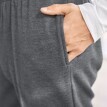 Moltonové nohavice so zúženými koncami nohavíc