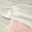 Jednofarebná prešívaná prikrývka na posteľ Cassandre