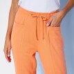 Spodnie joggingowe ze szczotkowanego moltonu, jednolity kolor
