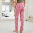 Pantaloni de pijama cu imprimeu floral "Bohème"