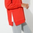Molton pulóver tunika hosszúságú Molton pulóver