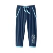 Pantaloni de pijama 3/4, albastru marin