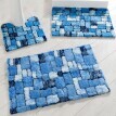 Mosaika puha fürdőszobaszőnyeg
