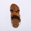 Sandale din piele cu ciucuri