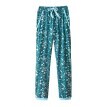 Pantaloni de pijama cu imprimeu floral
