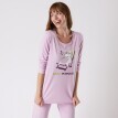 Piżama z długim rękawem i nadrukiem "Cats"