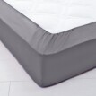 Jednofarebná napínacia posteľná plachta z džerseja s hĺbkou rohov 40 cm
