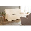Bardzo elastyczny pokrowiec z wytłoczonym wzorem na fotel/sofę z podłokietnikami