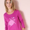 Pijama cu imprimeu broască țestoasă