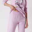 Pijama cu mâneci lungi cu imprimeu "Cats".
